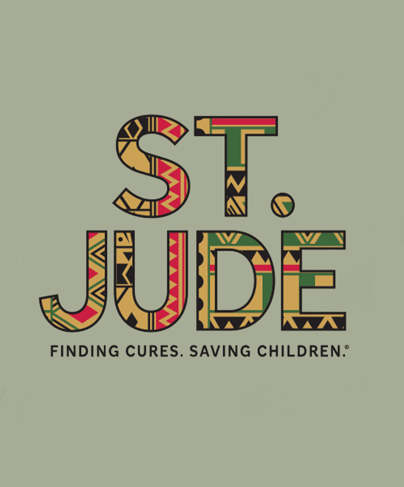 Primary image St. Jude Kente Print T-Shirt